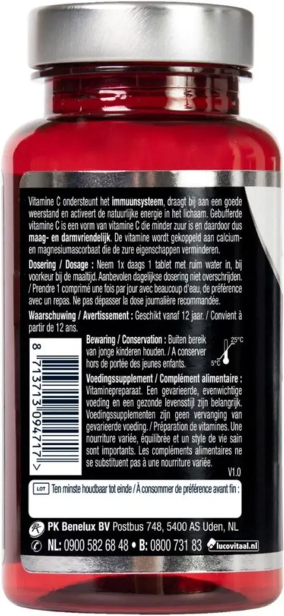 Lucovitaal Vitamine C Gebufferd 60 tabletten