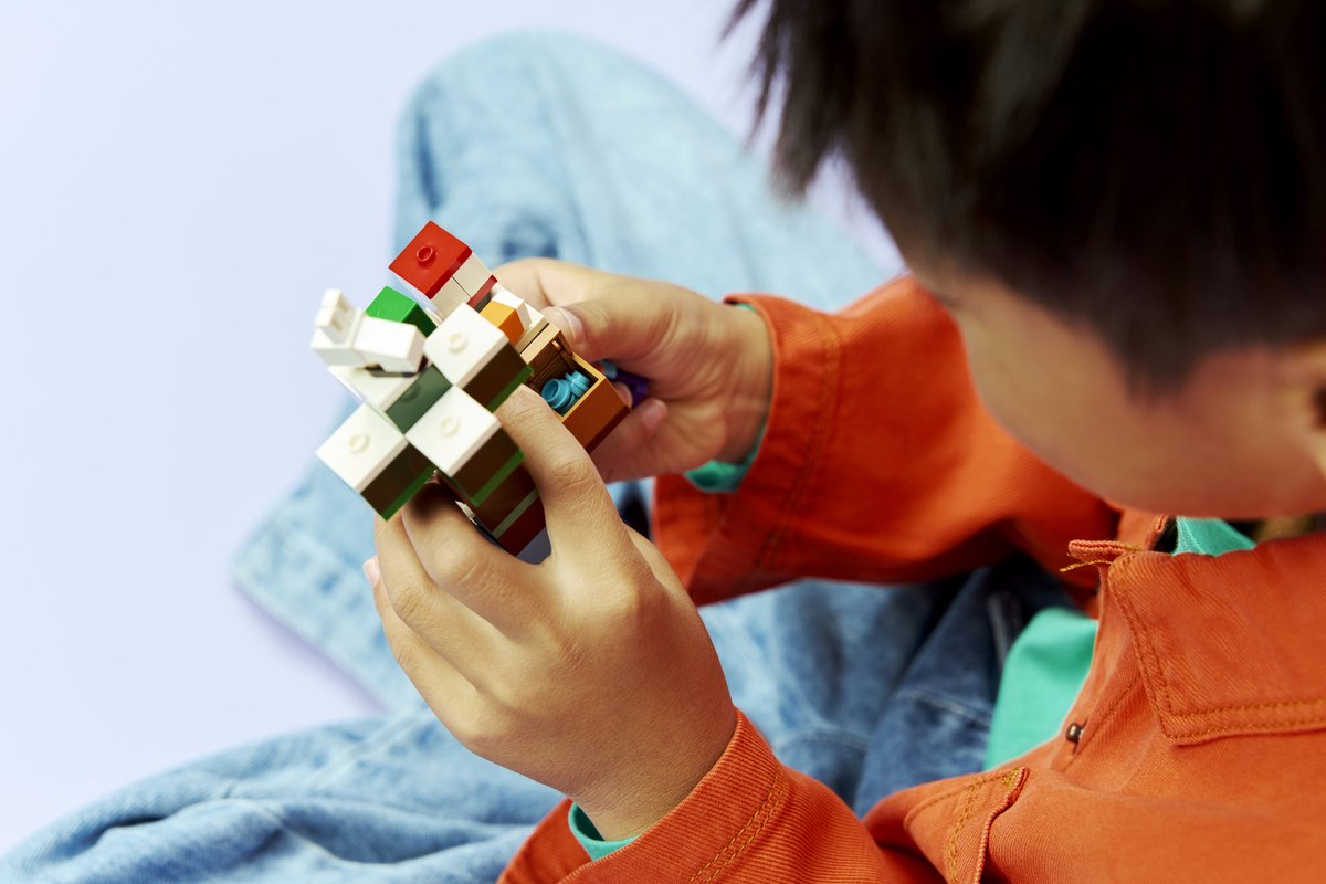 LEGO Minecraft Steve's Taiga-Avontuur Videogame Bouwpakket voor Kinderen - 21583