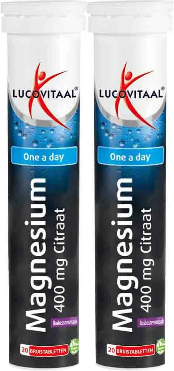 Lucovitaal Magnesium Citraat Bruistabletten - 40 tabletten
