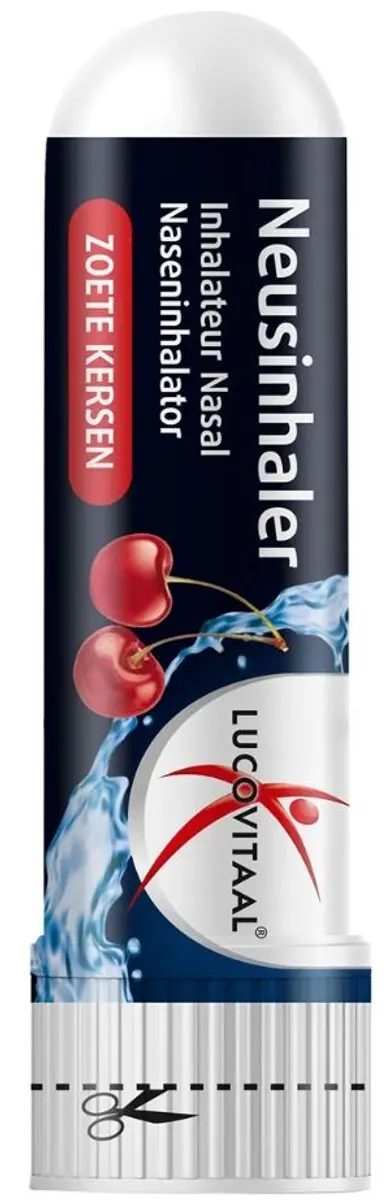 Lucovitaal Neusinhaler Zoete Kersen 1 Stuks