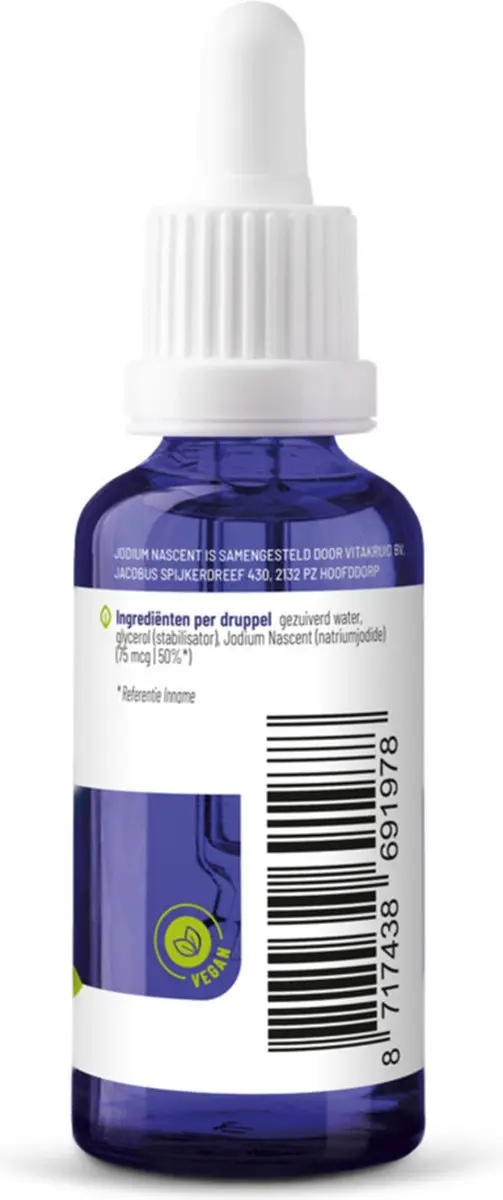 Vitakruid Jodium Nascent Druppels 30ml