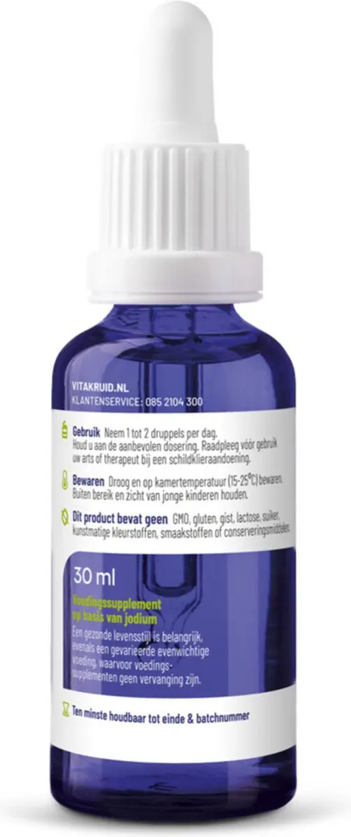 Vitakruid Jodium Nascent Druppels 30ml