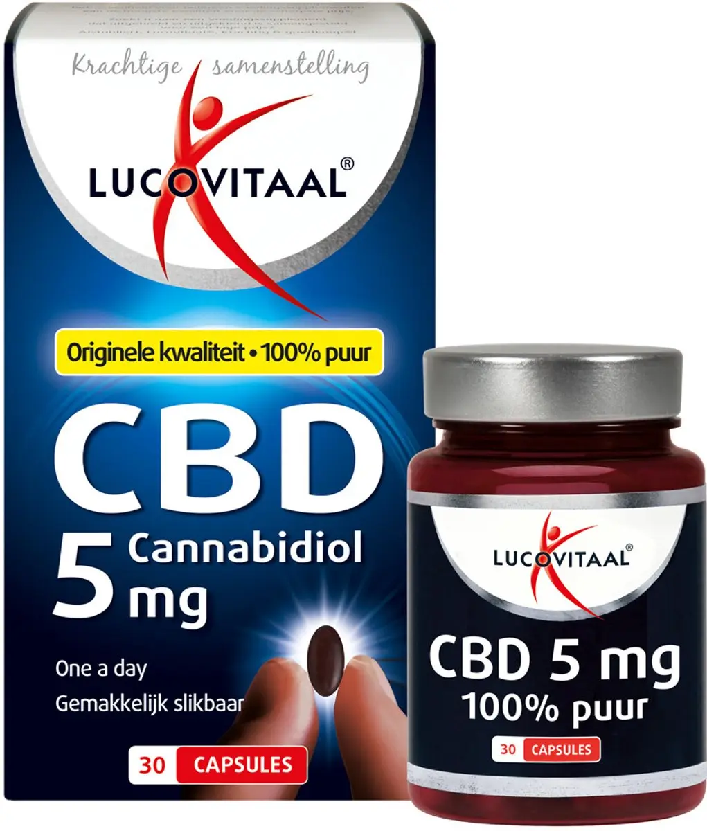 Lucovitaal CBD 5mg Capsules - 60 Stuks