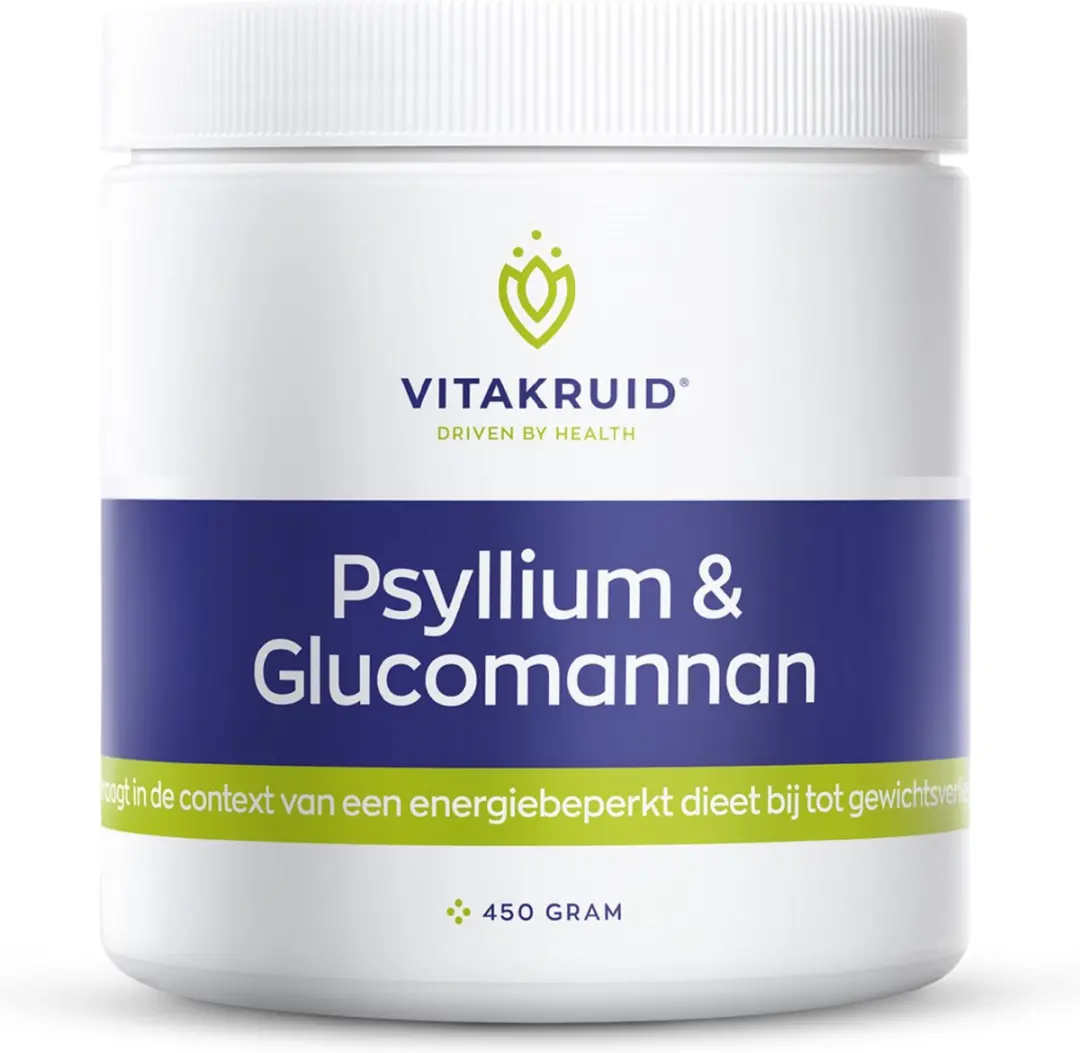 Vitakruid Psyllium & Glucomannan 450g