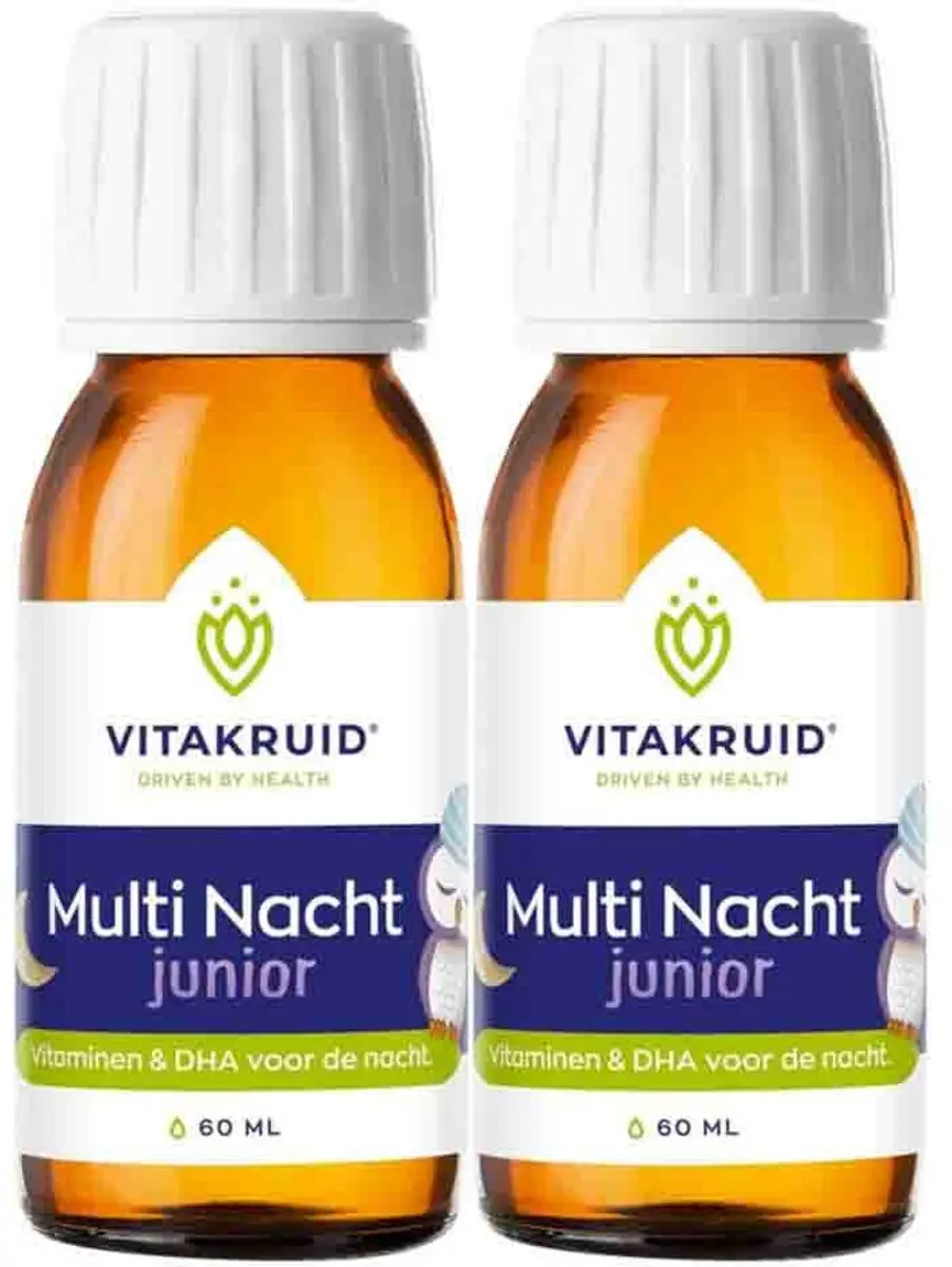 Vitakruid Multi Nacht Junior 120ml (2x60ml)