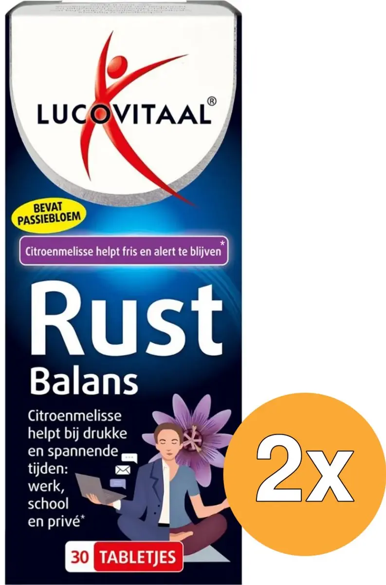 Lucovitaal Rust Balans 60 Tabletten
