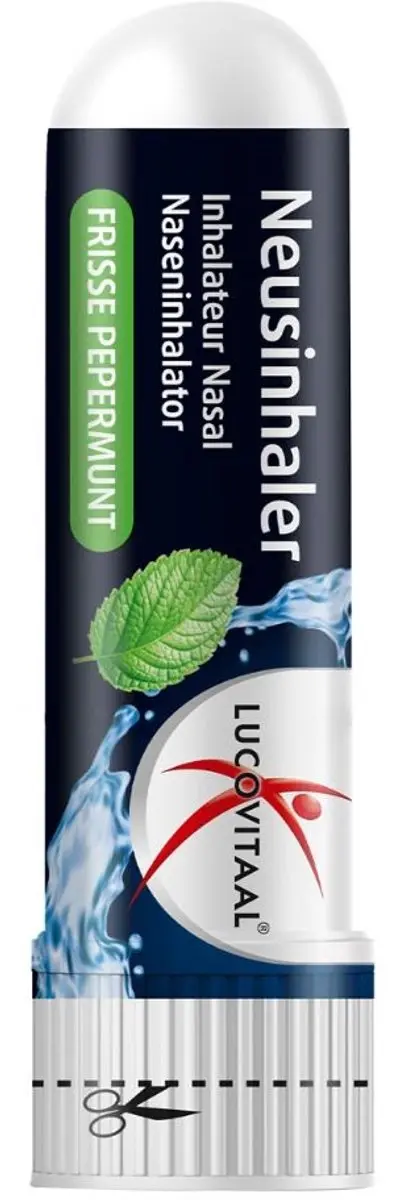 Lucovitaal Neusinhaler Frisse Pepermunt