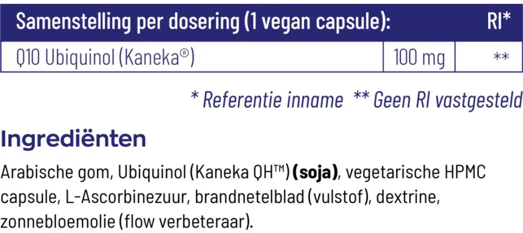 Vitakruid Q10 Ubiquinol 100mg - 120 Vegancapsules