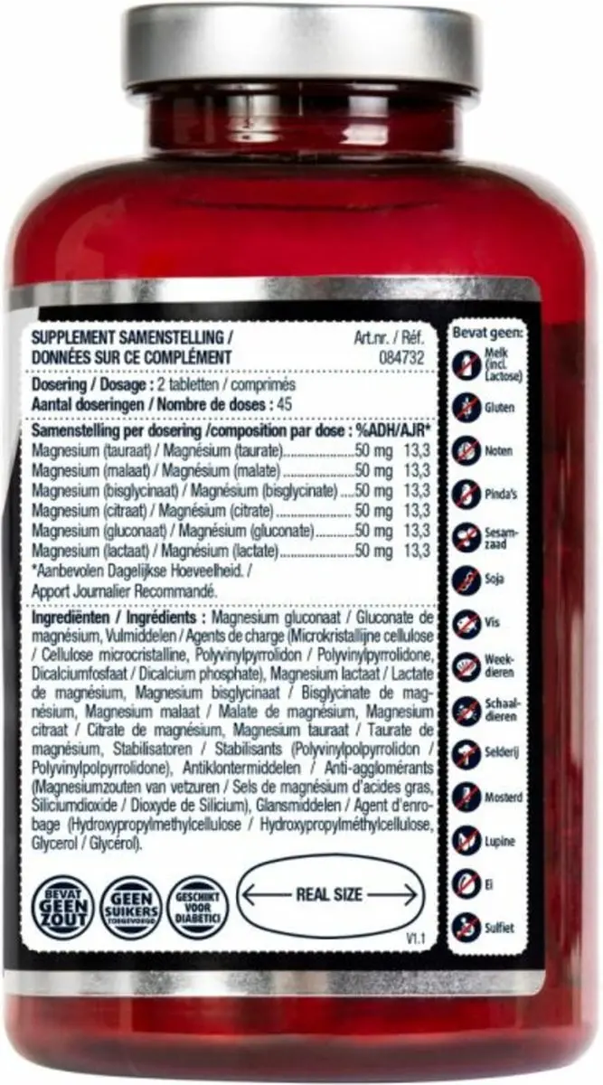 Lucovitaal Magnesium Super 6 Complex 90 Tabletten