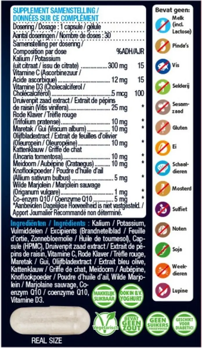 Lucovitaal Bloeddruk 90 Capsules - 3x30