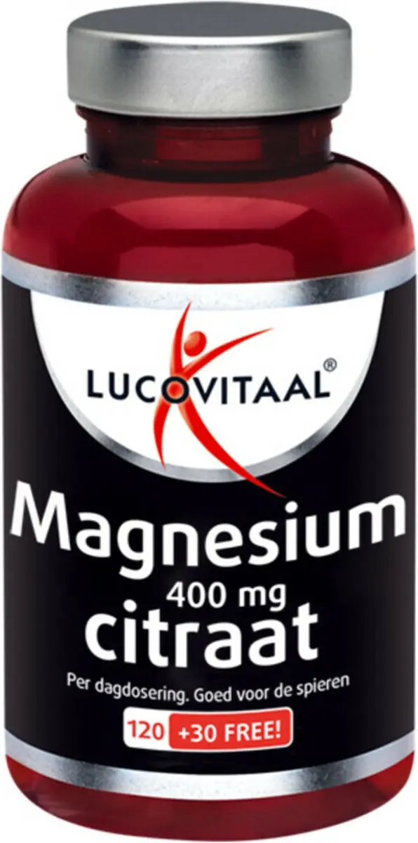 Lucovitaal Magnesium Citraat 400mg - 300 tabletten