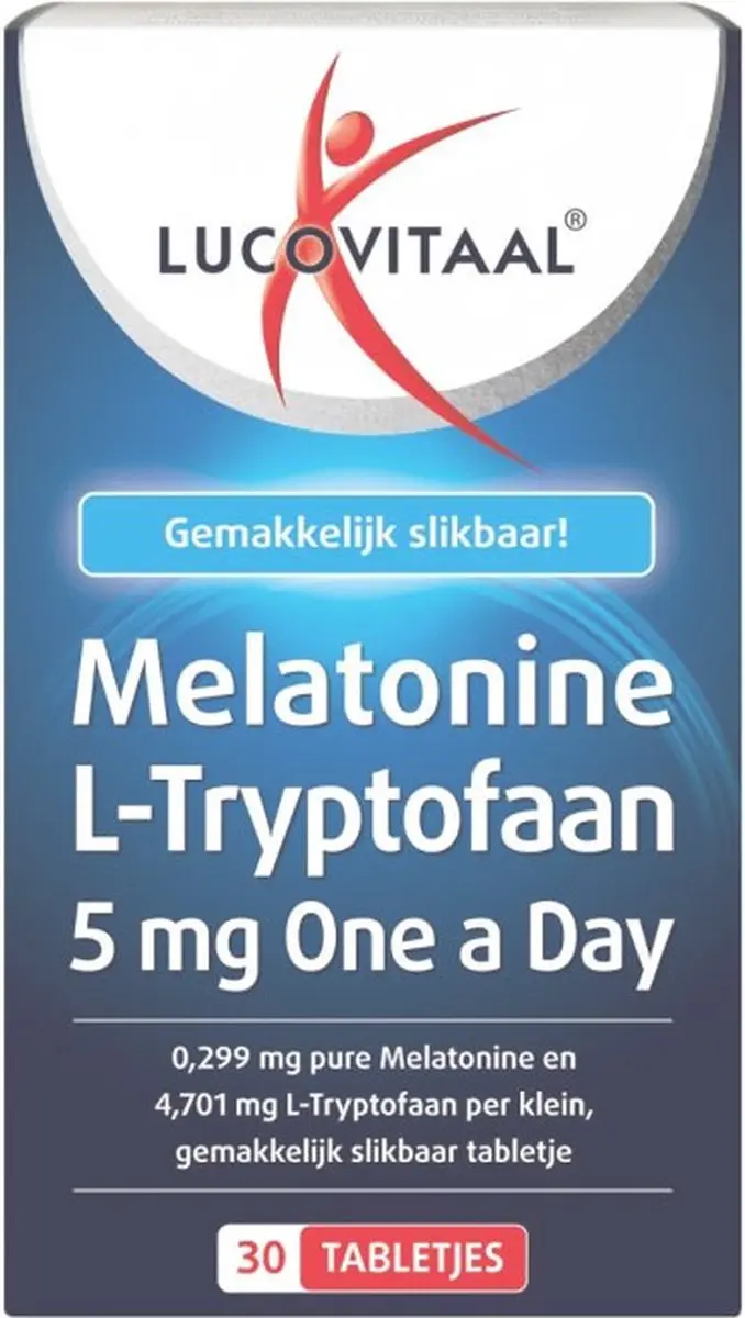 Lucovitaal Melatonine L-Tryptofaan 5mg