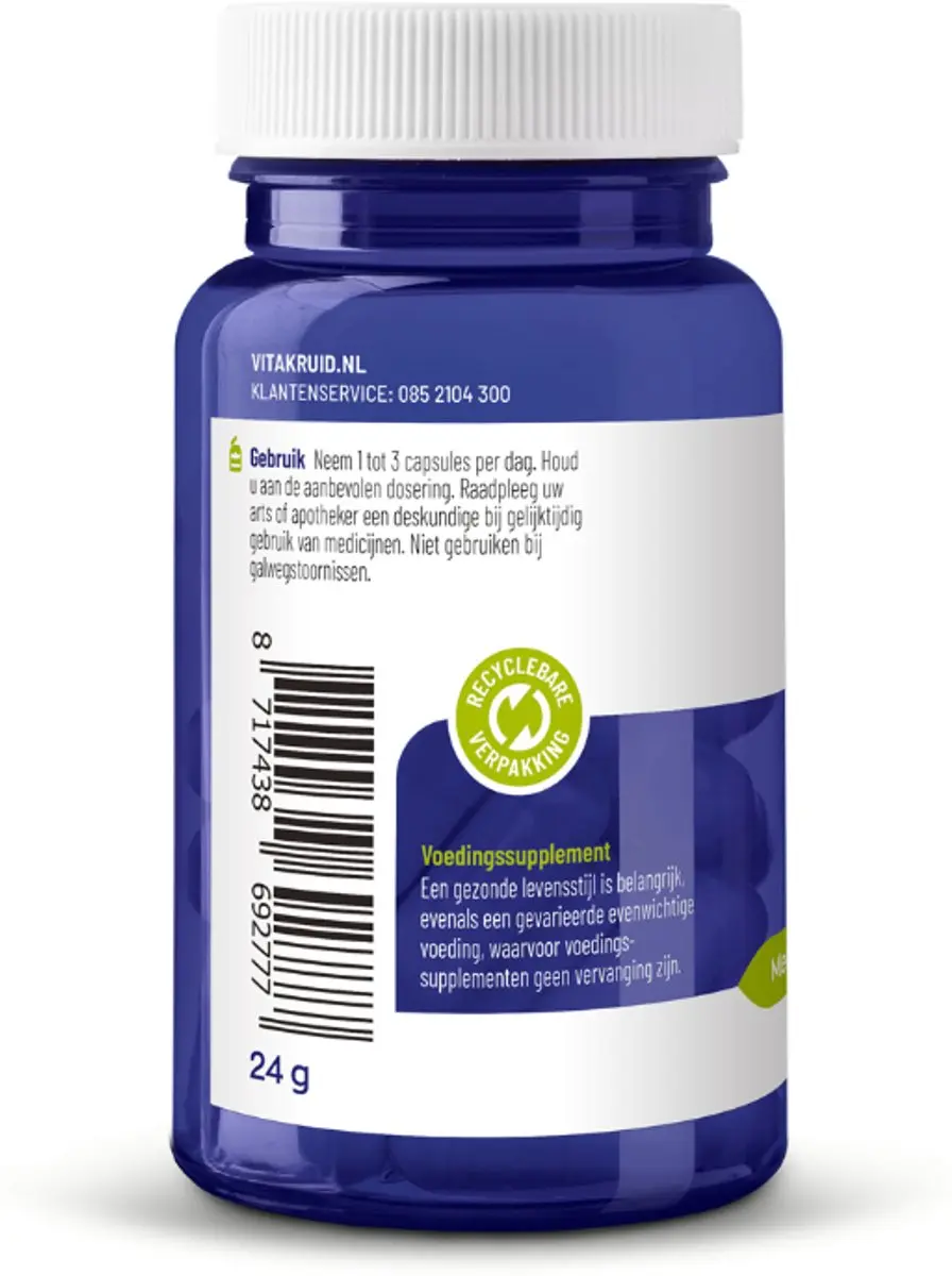 Vitakruid Curcuma C3-2X Vegancapsules - 120 Stuks