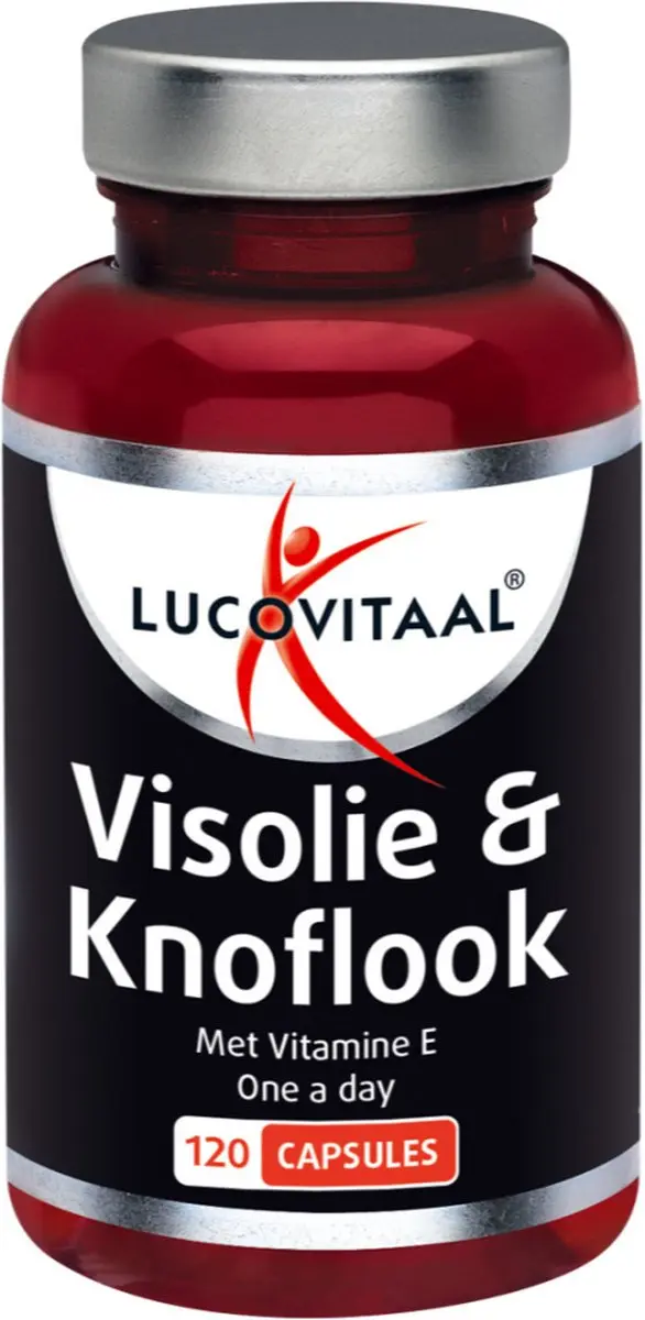 Lucovitaal Visolie & Knoflook 120 Capsules