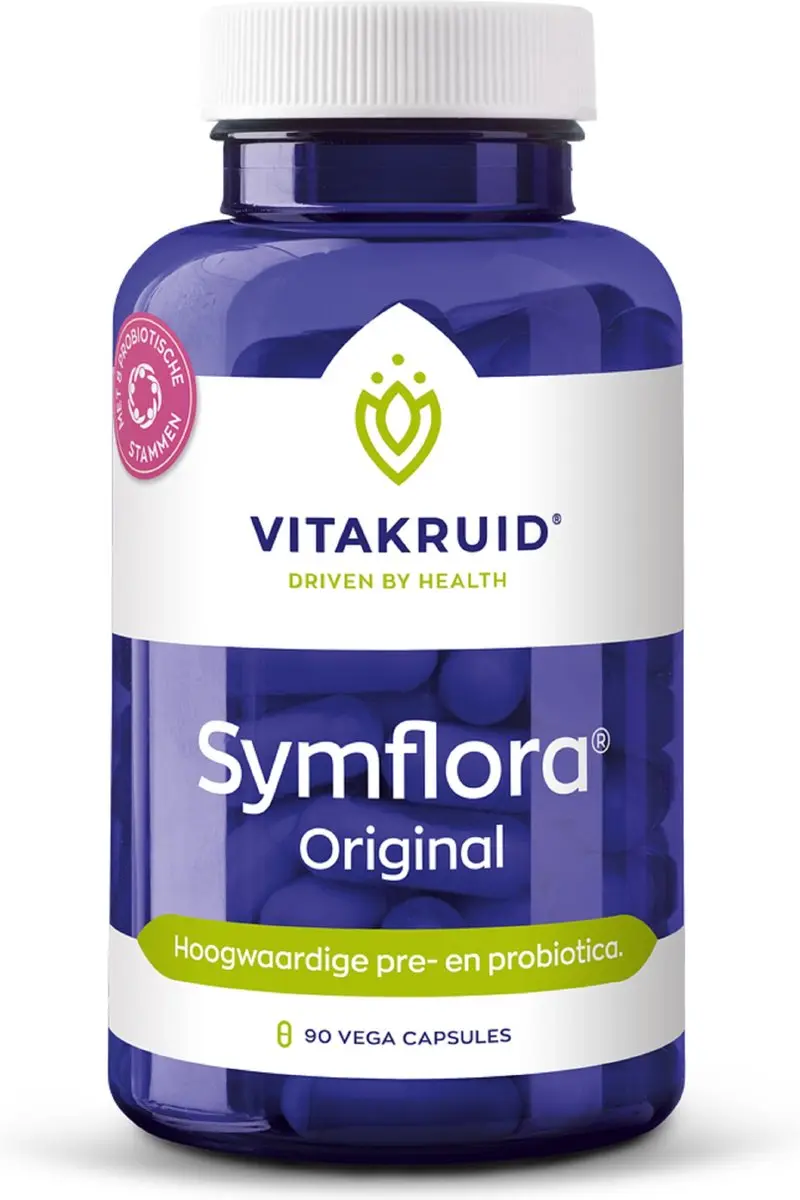 Vitakruid Symflora Original Pre- en biotica 90 capsules