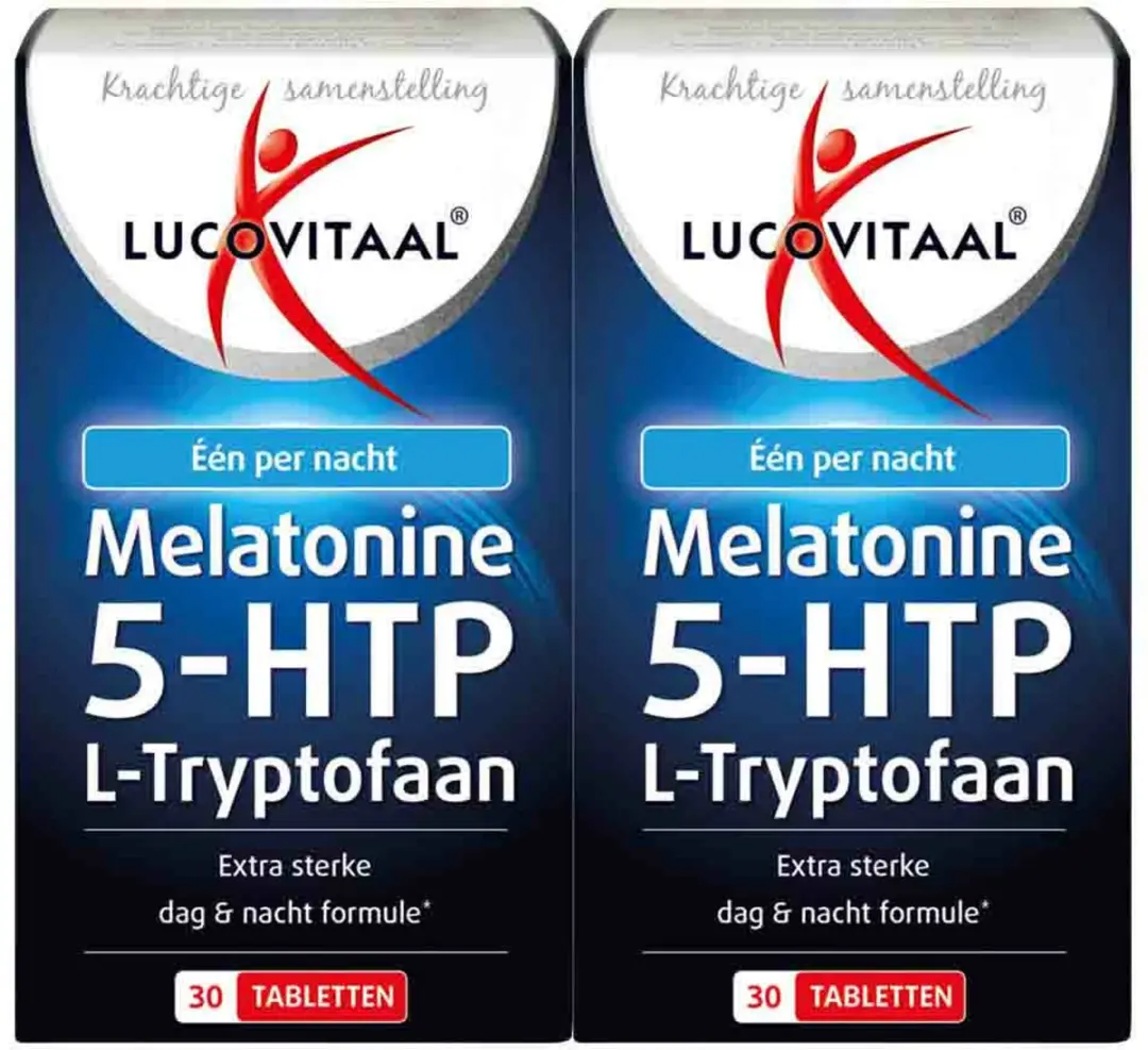 Lucovitaal Melatonine 5-HTP L-Tryptofaan