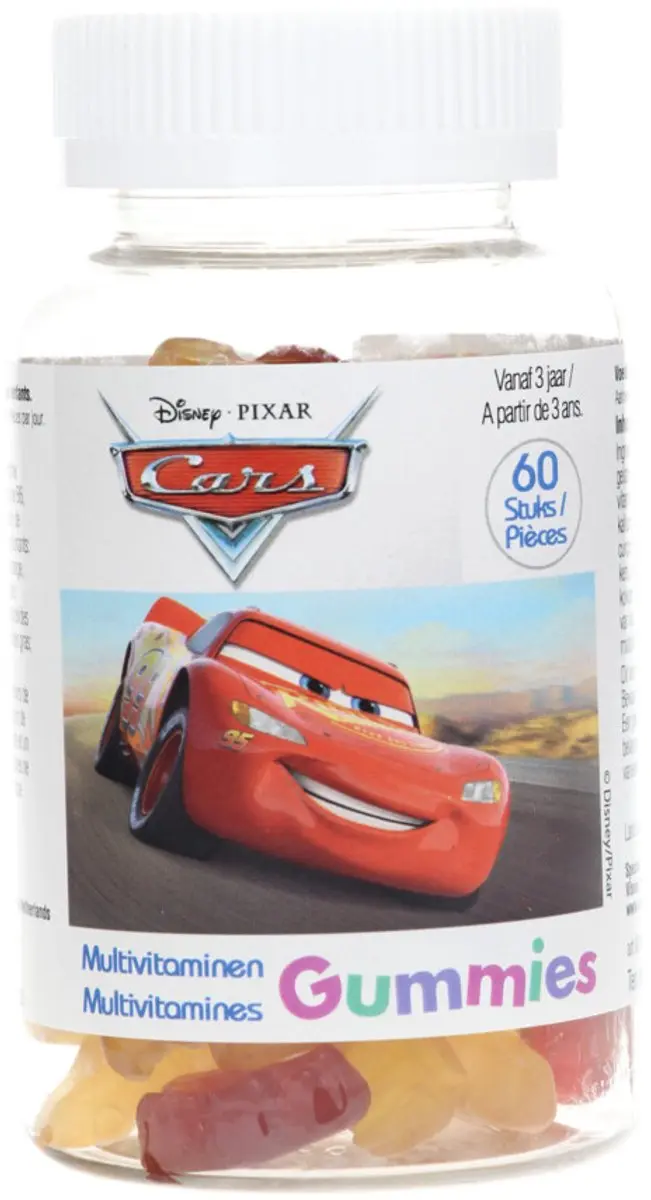 Disney Cars Multivitamine Gummies - 120 Stuks