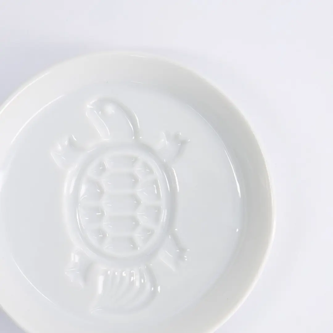 Tokyo Design Studio Embossed Turtle Sausschaaltje 8,2cm - Blauw