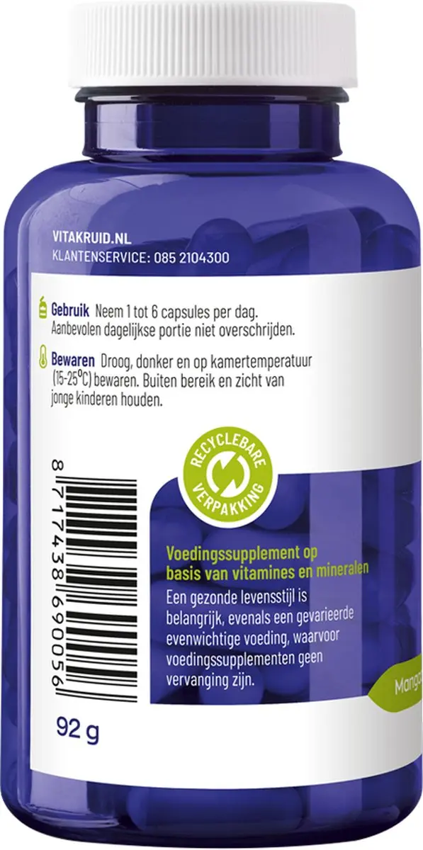 Vitakruid Gebufferde Vitamine C 90 Capsules
