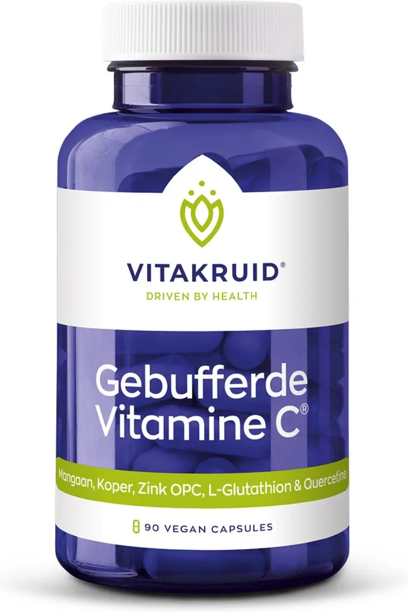Vitakruid Gebufferde Vitamine C 90 Capsules