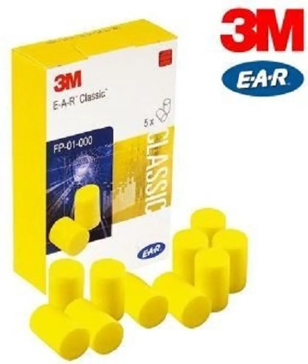 3M Oordoppen Geel - 20 Stuks