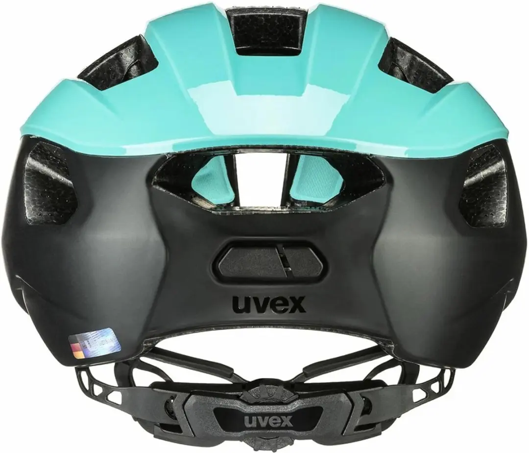 Uvex Rise CC Fietshelm - 52-56cm - Aqua/Black Mat