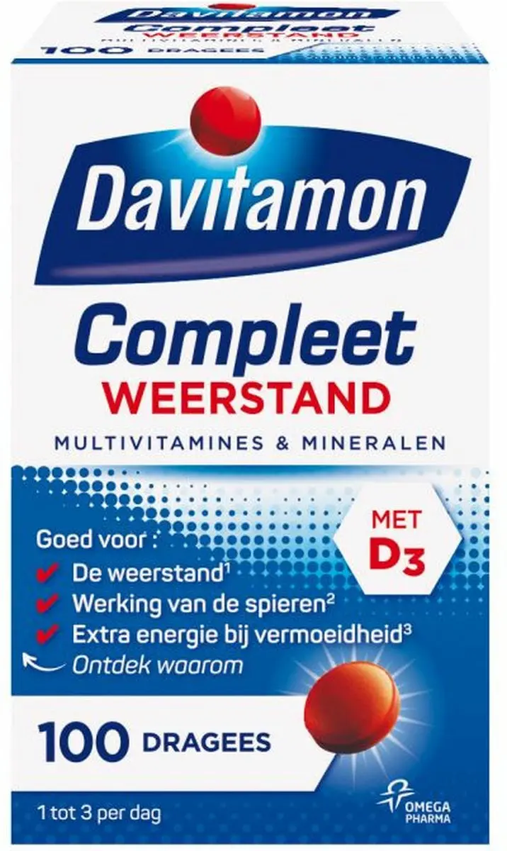 Davitamon Compleet Weerstand 200g - 2x100 Stuks