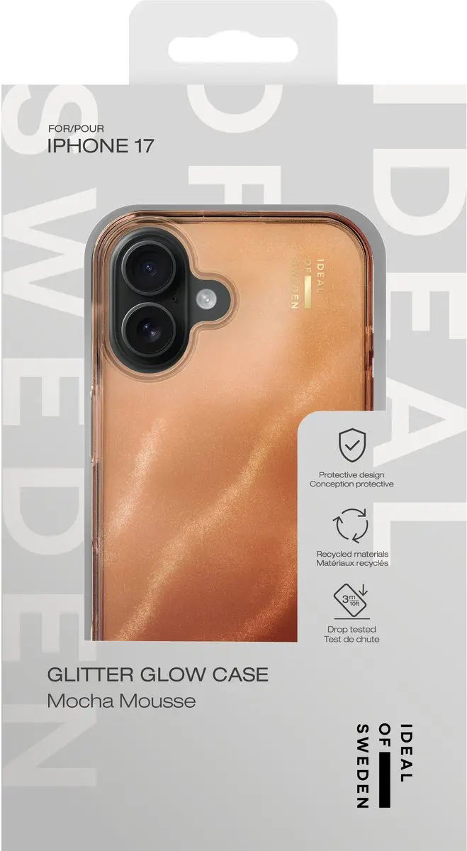 iDeal of Sweden Clear Case iPhone 17 Mid Mocha Mousse - afbeelding 2 van 4