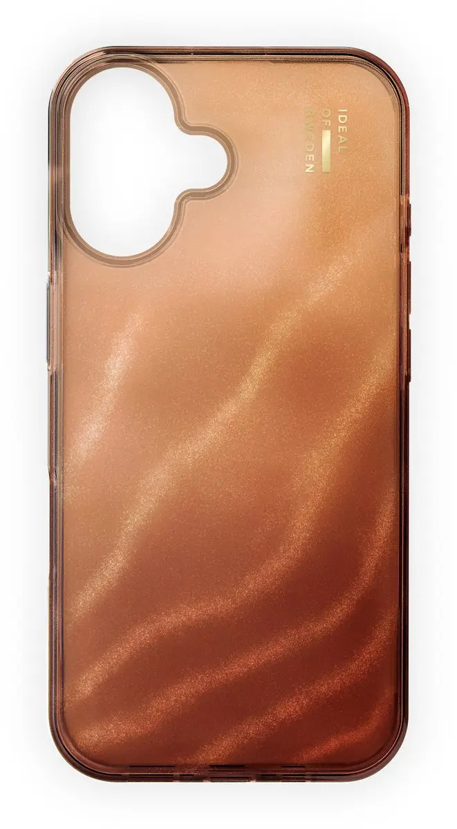 iDeal of Sweden Clear Case iPhone 17 Mid Mocha Mousse