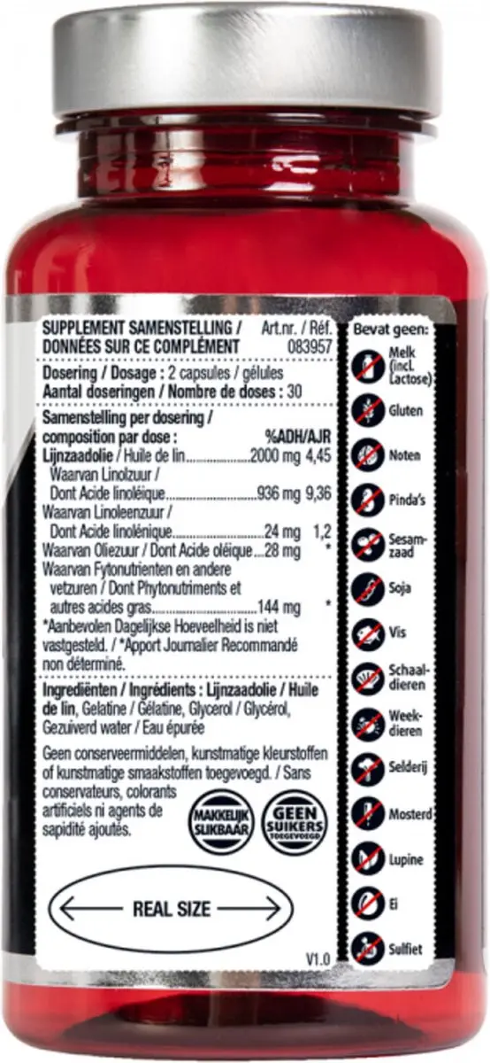 Lucovitaal Lijnzaadolie 60ml