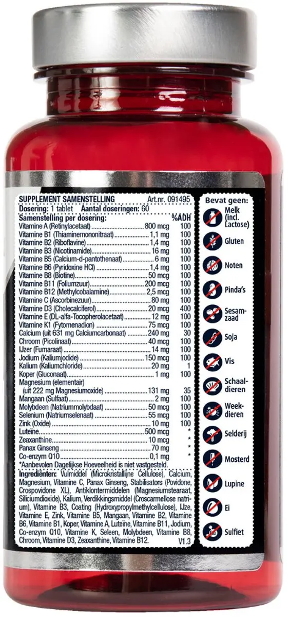 Lucovitaal Multi A-Z 65+ - 180 Tabletten