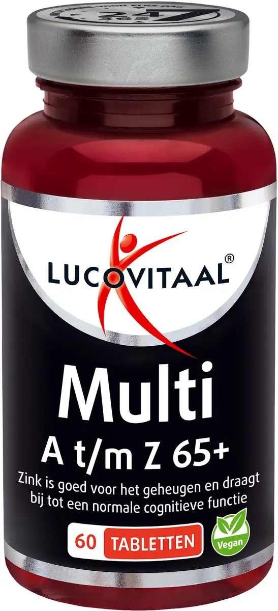 Lucovitaal Multi A-Z 65+ - 180 Tabletten - afbeelding 6 van 6