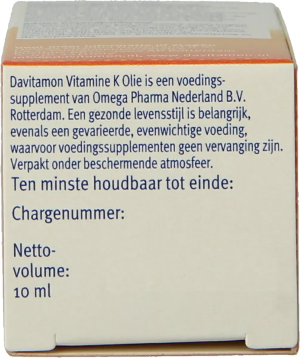 Davitamon Vitamine K Olie 10ml