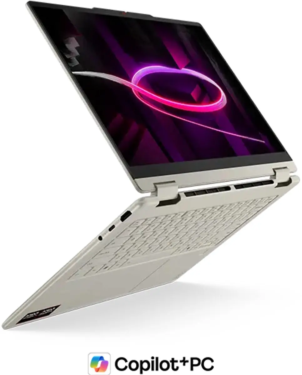 Lenovo Yoga 7 2-in-1 14AGP11 Copilot+ PC - AMD Ryzen AI 7 445 - 32GB 1TB SSD - 14" 2.8K Touch - Schelp - afbeelding 6 van 6