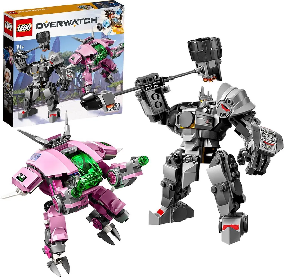 LEGO Overwatch D.Va & Reinhardt 75973 - 2 Minifiguren