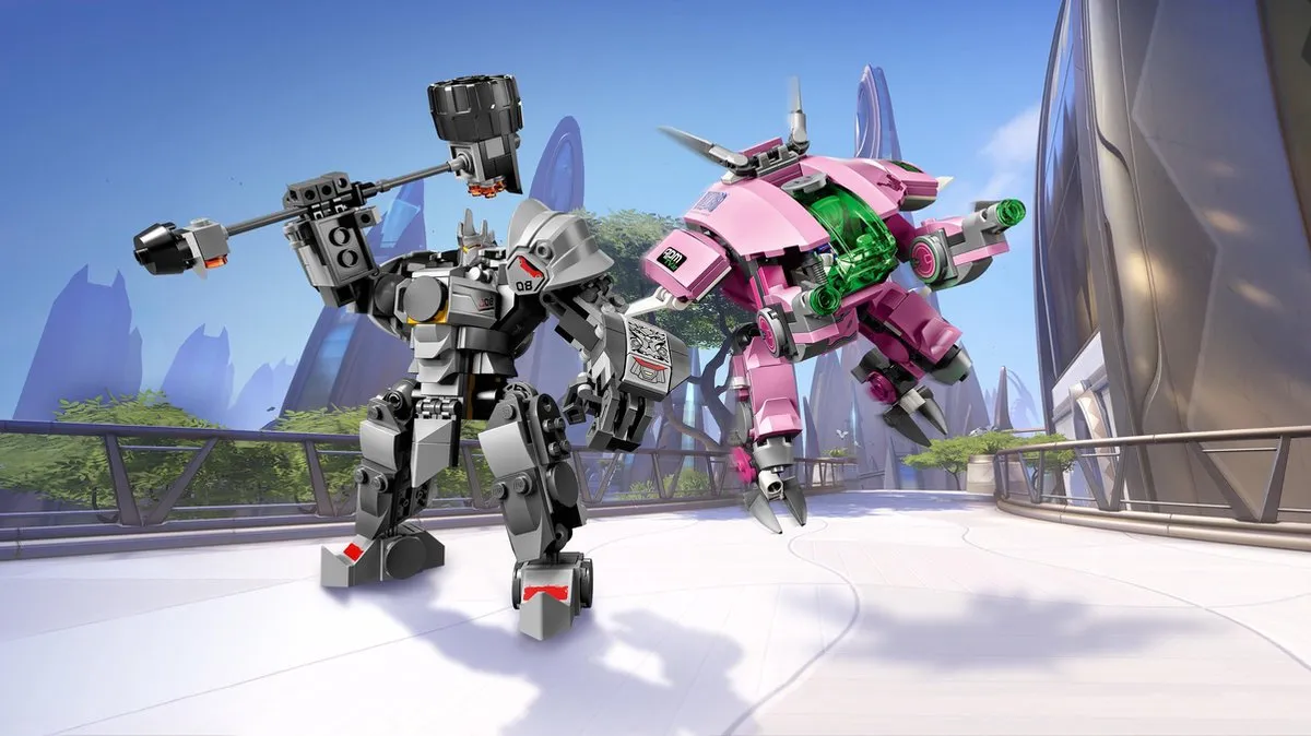 LEGO Overwatch D.Va & Reinhardt 75973 - 2 Minifiguren