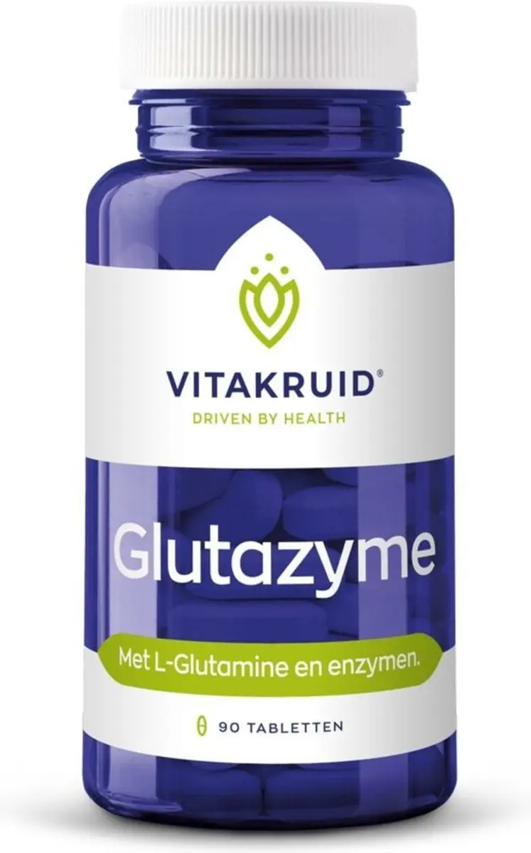 Vitakruid Glutazyme Enzymen 2x90 tabletten