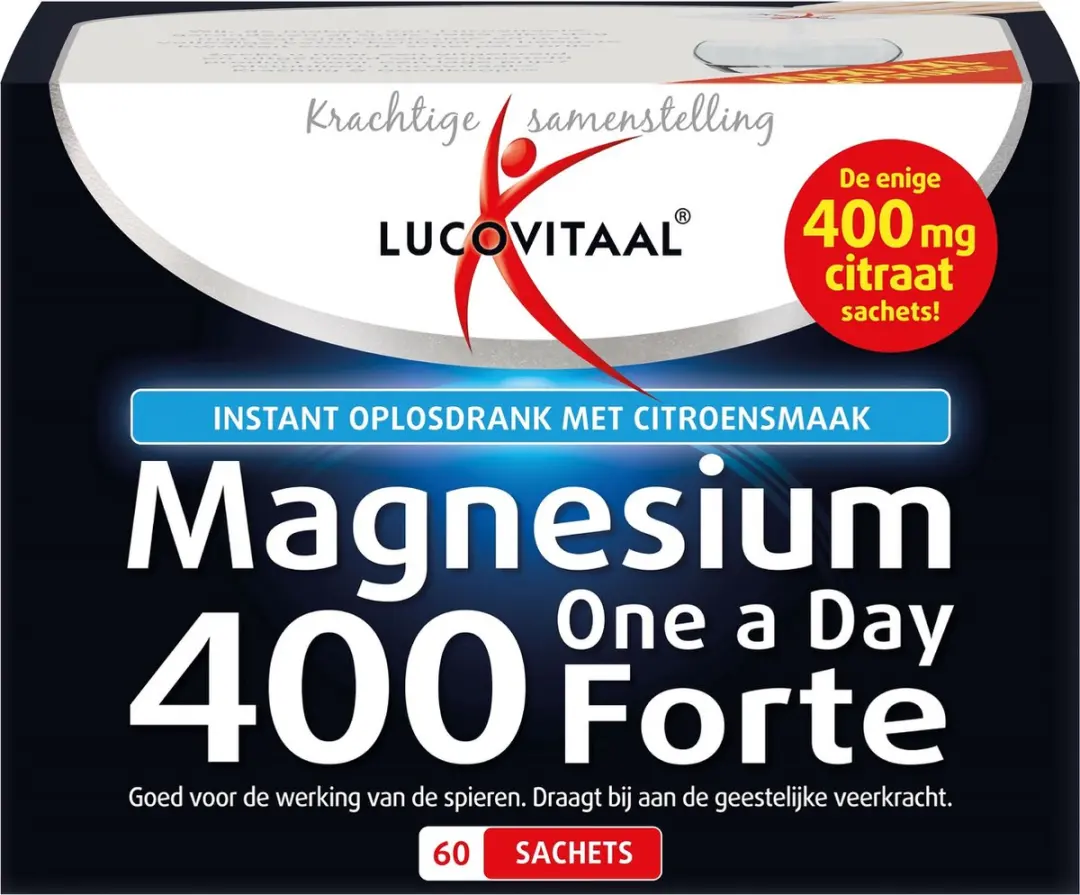 Lucovitaal Magnesiumcitraat 400mg Poeder