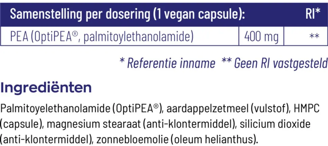 Vitakruid Pea Puur 400 - 120 Vegancapsules