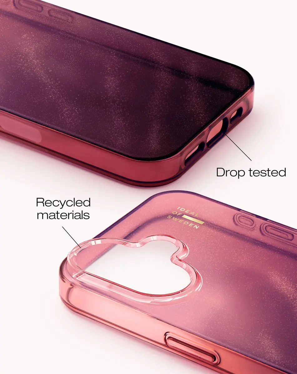 iDeal of Sweden Clear Case iPhone 17 - Mid Cherry Lacquer - afbeelding 3 van 4