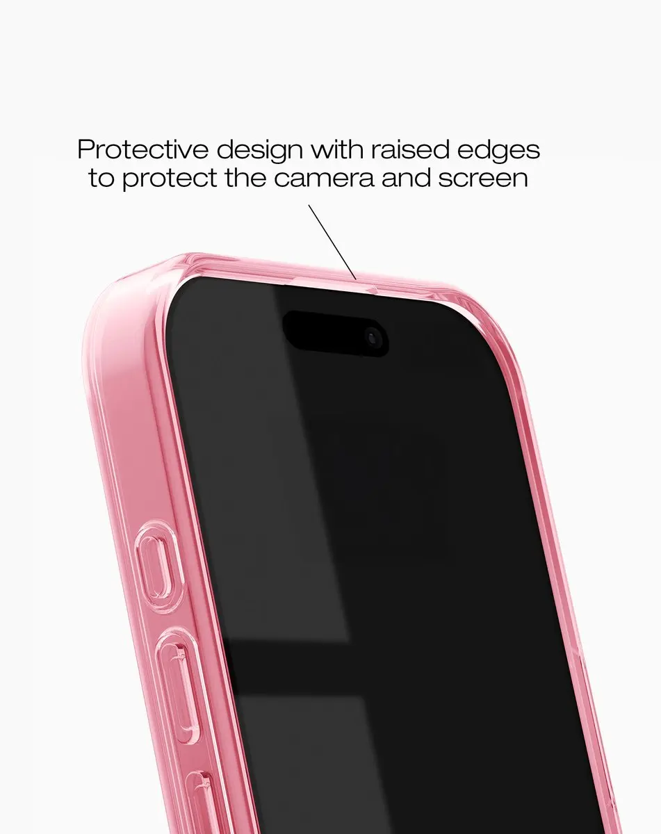 iDeal of Sweden Clear Case iPhone 17 - Mid Cherry Lacquer - afbeelding 4 van 4