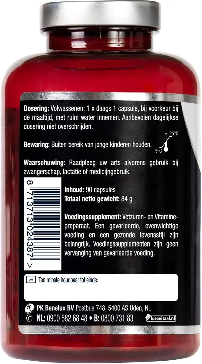 Lucovitaal Super Curcumine X-tra Krachtig - 90 Capsules
