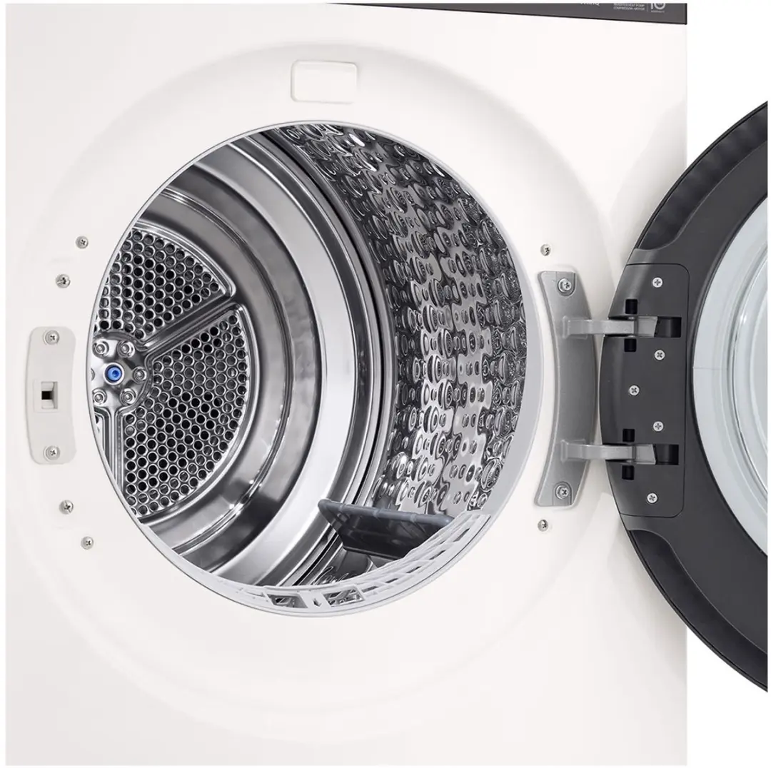 LG RHX5009THB Warmtepompdroger 9kg - Wit - afbeelding 6 van 6