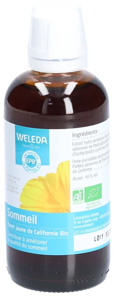 Weleda Californische Slaapmutsje Bio 100ml