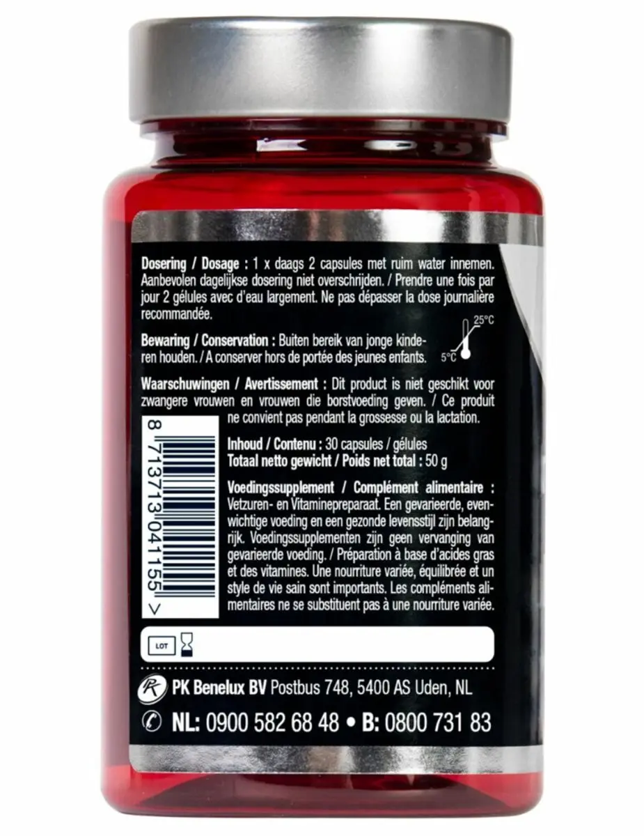 Lucovitaal Super Visolie Omega 3-6 - 60 Capsules (2x30)