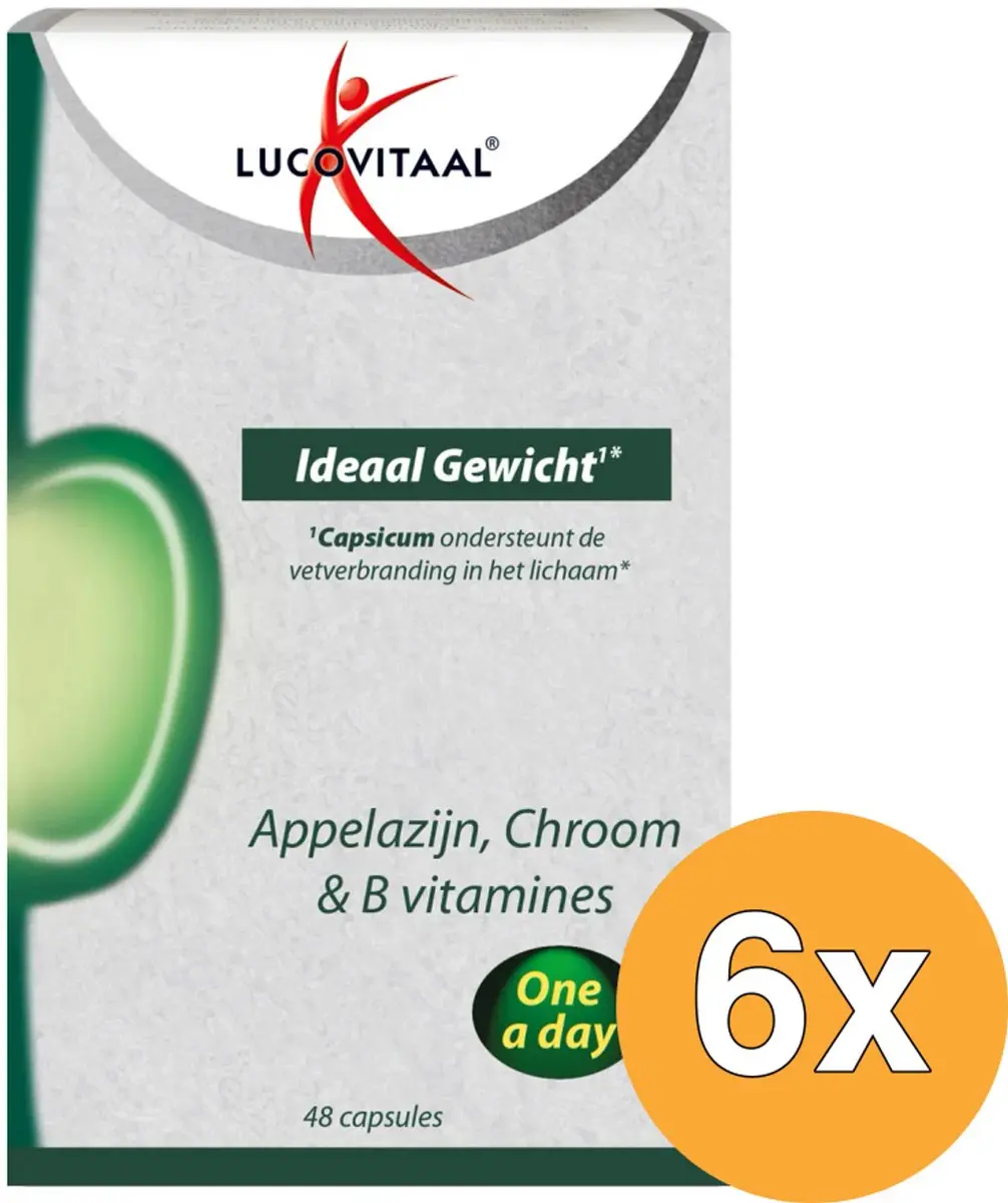 Lucovitaal Ideaal Gewicht Appelazijn 288 Capsules