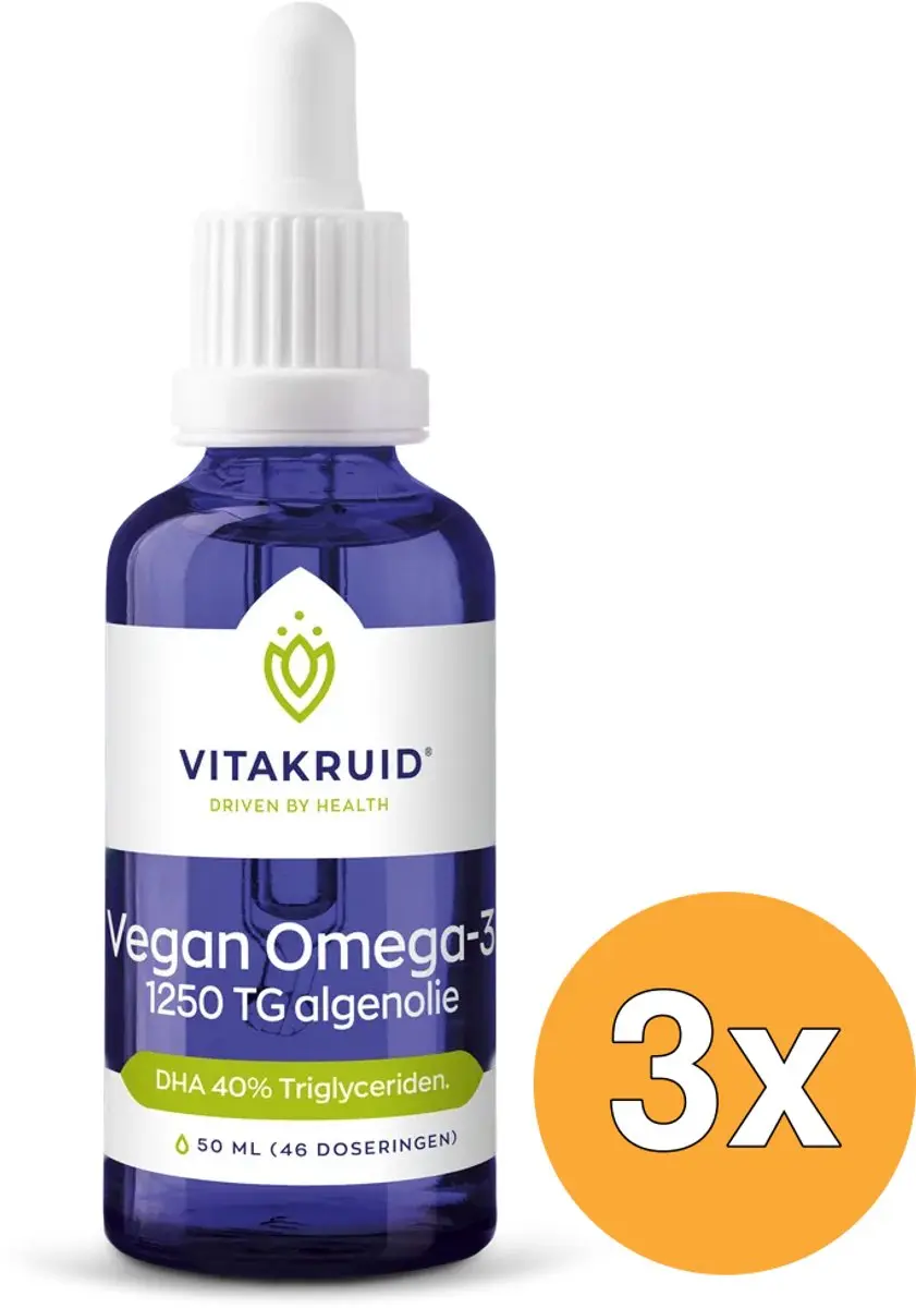 Vitakruid Vegan Omega 3 Algenolie 150ml
