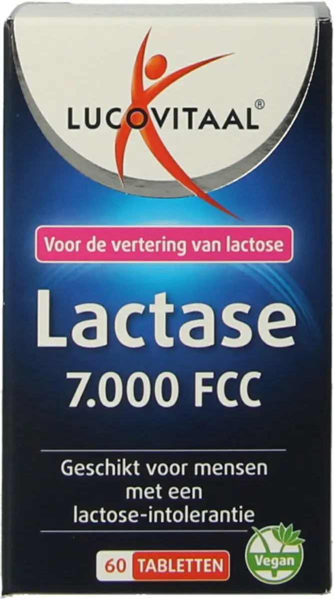 Lucovitaal Lactase 7000 FCC - 60 Tabletten
