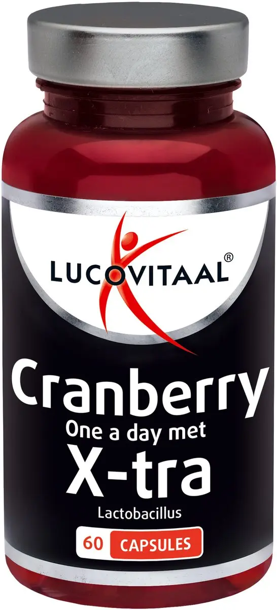 Lucovitaal Cranberry Xtra Forte Voedingssupplement 60 Capsules