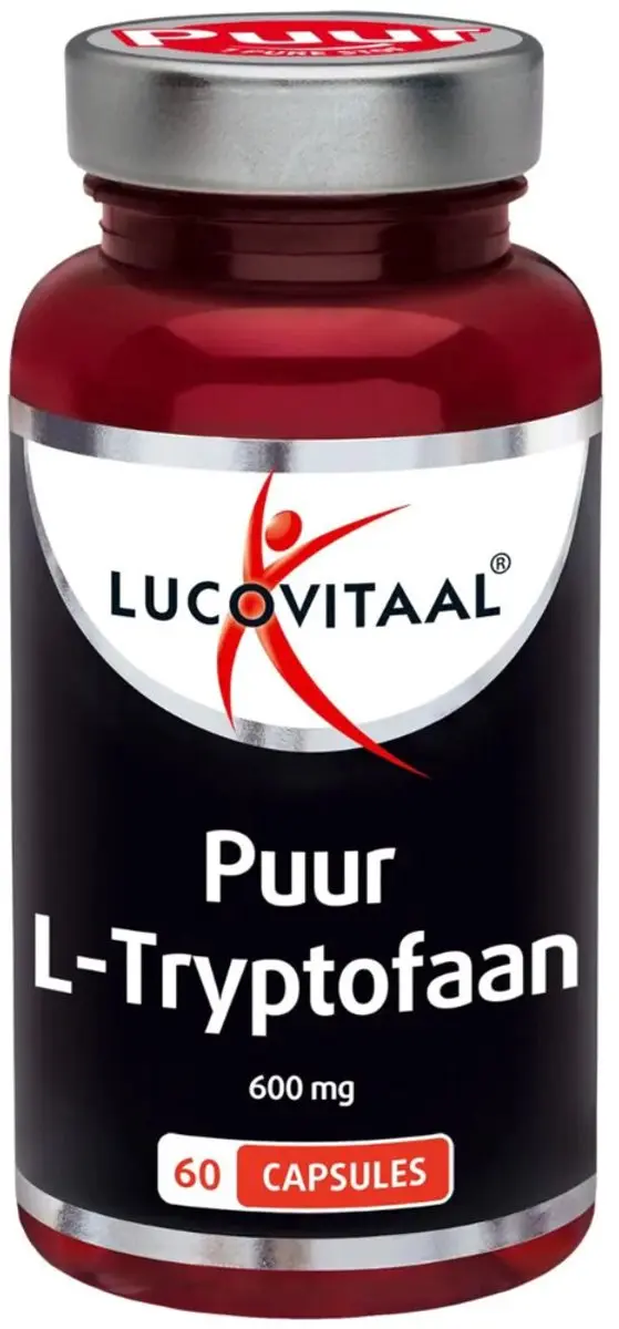 Lucovitaal L-Tryptofaan Puur 600mg - 120 Capsules